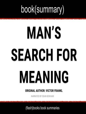 cover image of Man's Search For Meaning